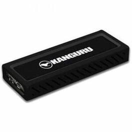 Kanguru Solutions - Kanguru UltraLock USB-C M.2 NVMe SSD, SuperSpeed+ USB 3.1 Gen 2, 4T - SuperSpeed+ USB 3.1 Gen 2 External NVMe SSD with - Black