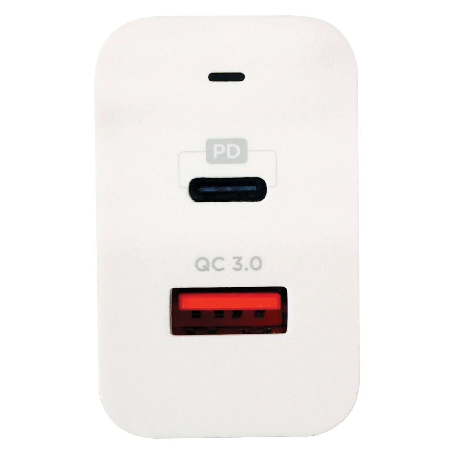 Alt View 2. Westinghouse - Ultra Compact USB PD Wall Charger - White.