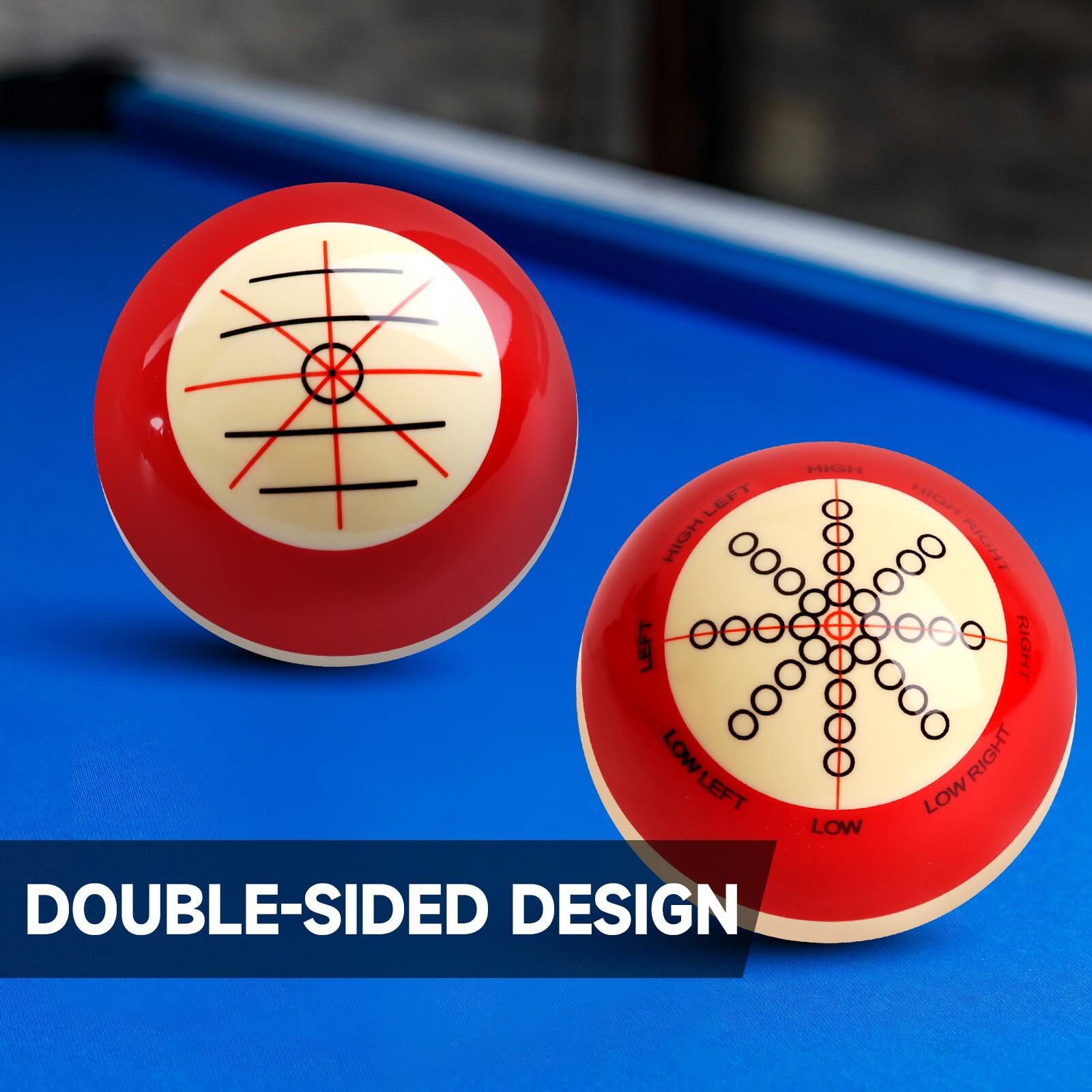 HIGH LEFT LEFT LEFT LOW LEFT LOW DOUBLE-SIDED DESIGN HIGH RIGHT RIGHT RIGHT LOW