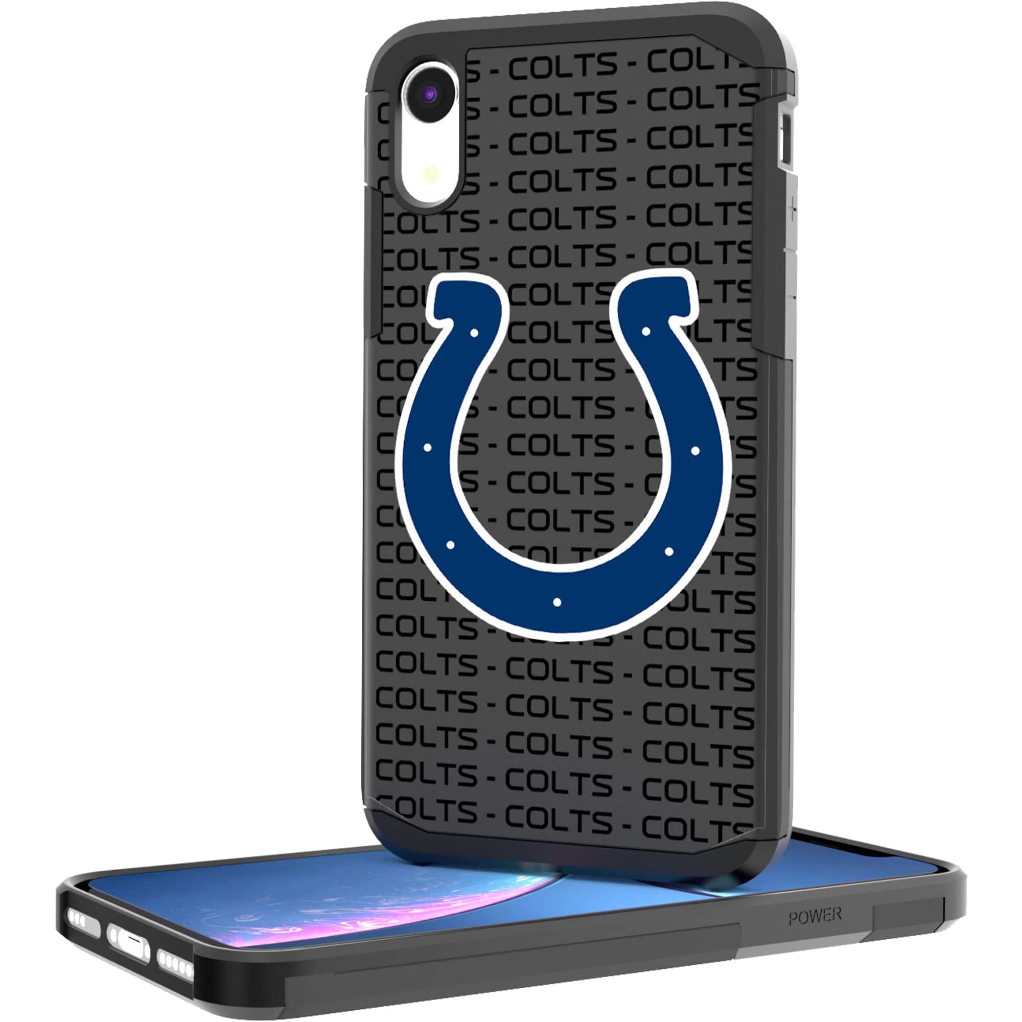 Keyscaper - NFL - Indianapolis Colts iPhone Rugged Case with Text Design - 14 Pro Max - Multicolor price history on PriceWatchPro