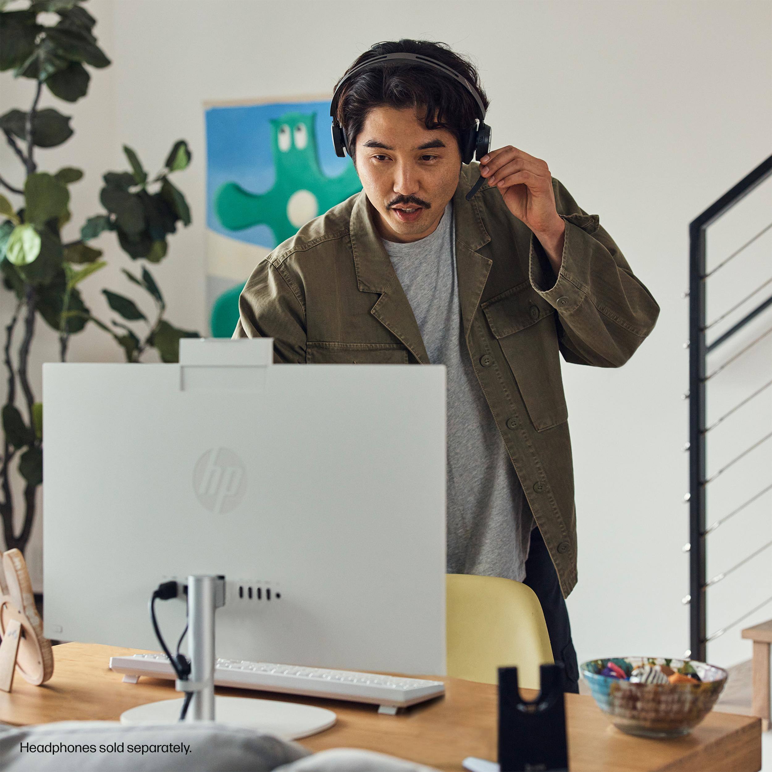 Headphones sold separately.