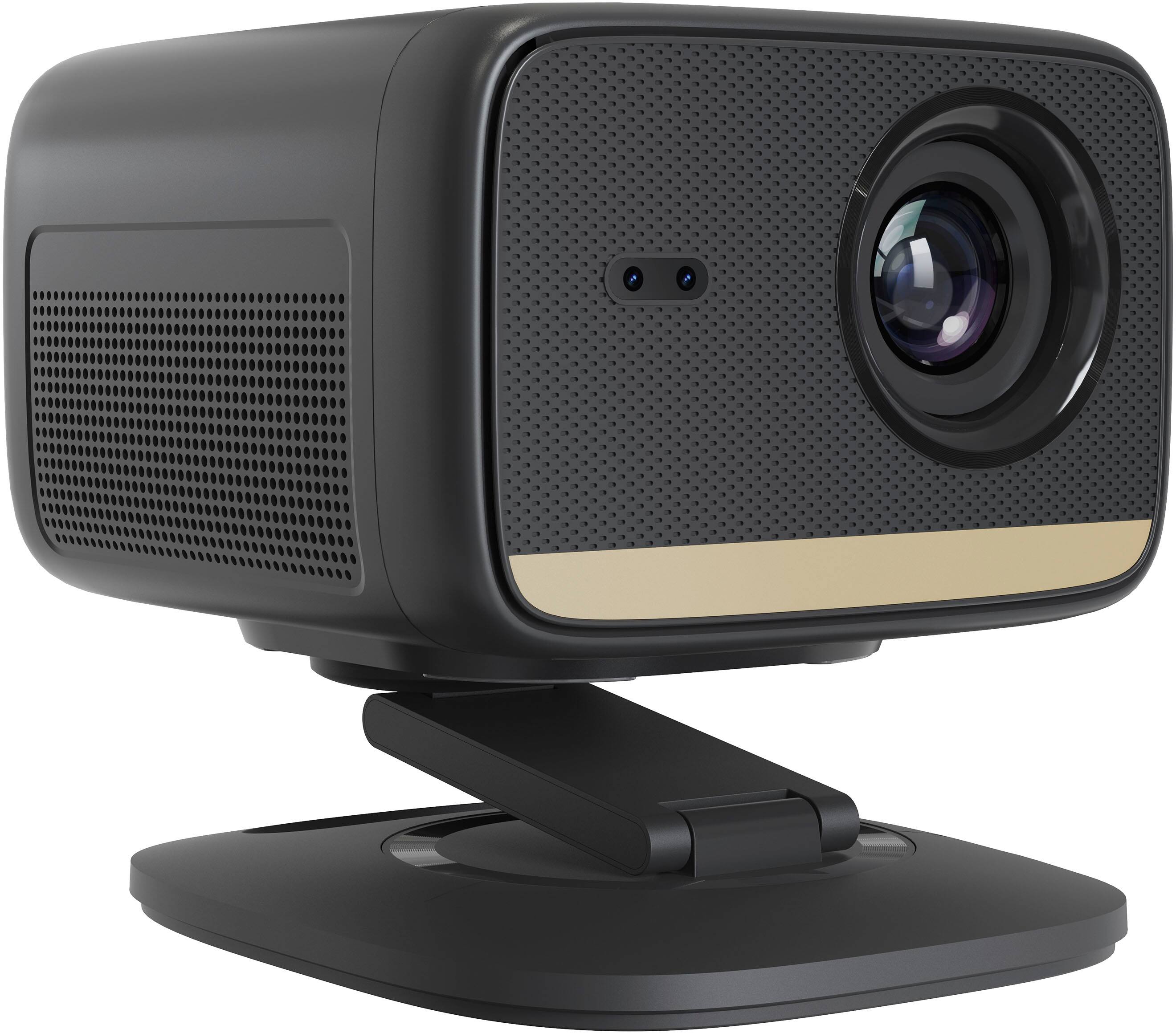 Left. Miroir - L710S Pro Smart 1080p Wireless Projector - Black.