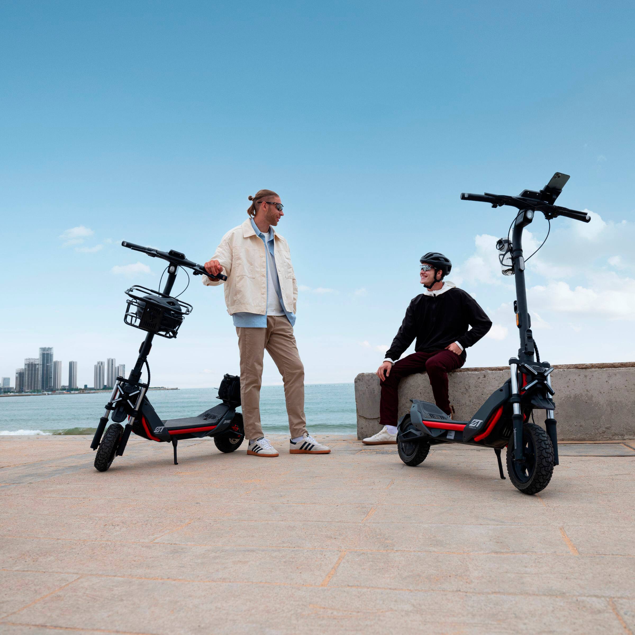 Alt View 26. Segway - ZT3 Pro Kick Scooter w/43.5 Max Operating Range & 24.9mph Max Speed - Black.