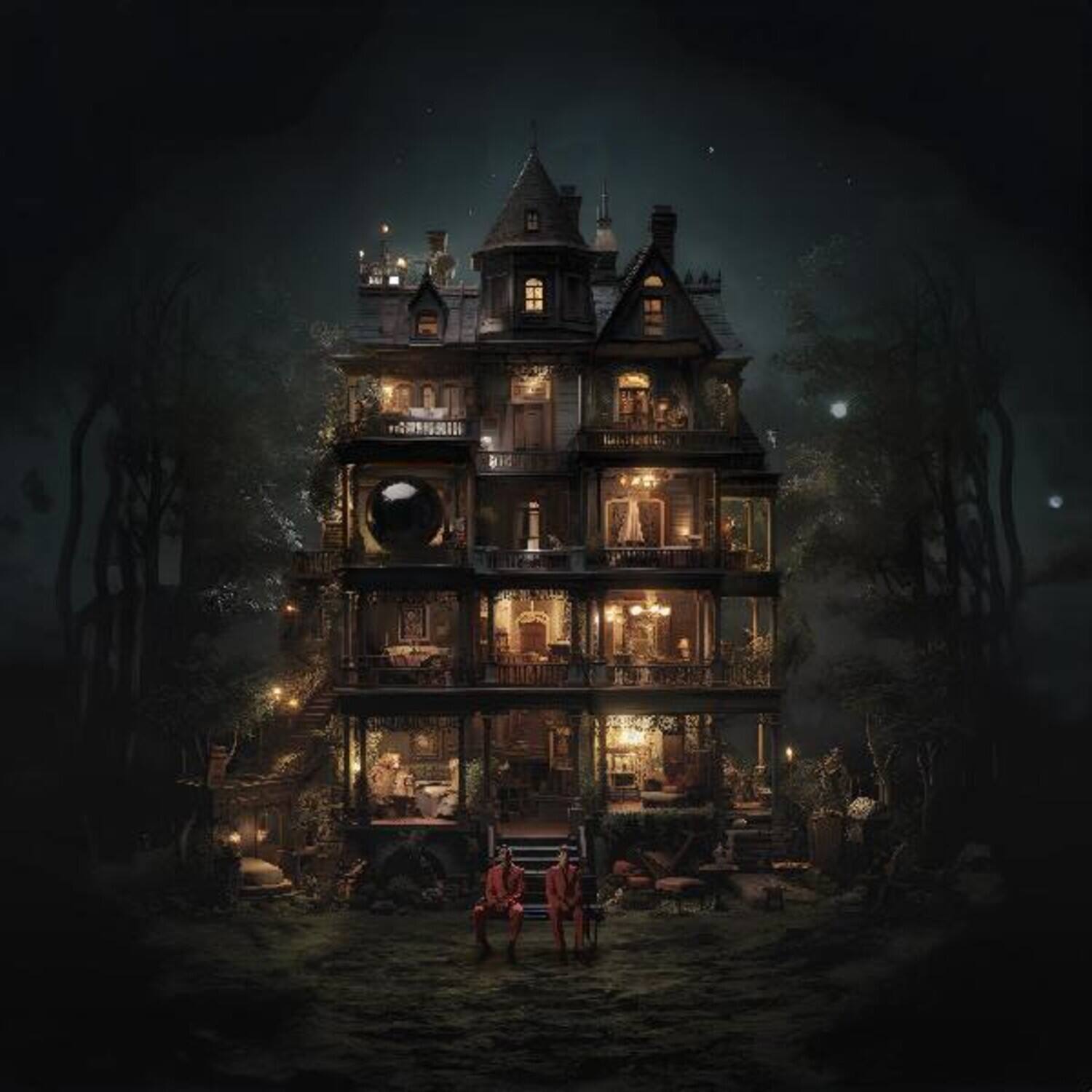 Front. 9T Antiope - Horror Vacui   - VINYL LP.