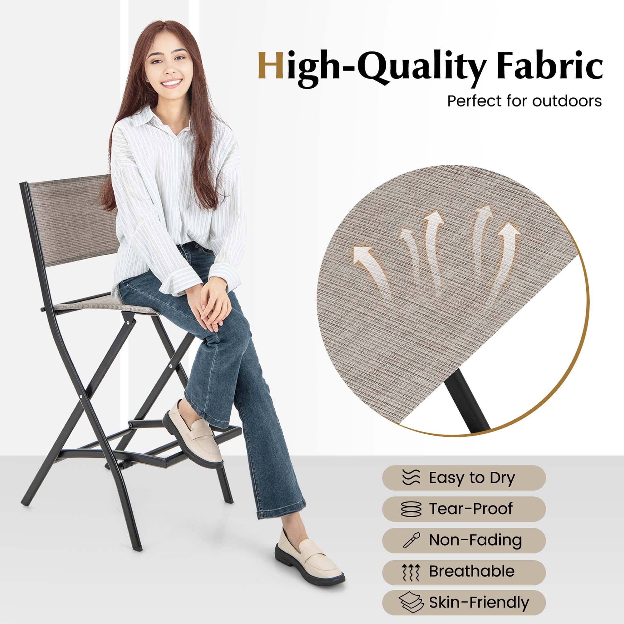High-Quality Fabric  
Perfect for outdoors  

- Easy to Dry  
- Tear-Proof  
- Non-Fading  
- Breathable  
- Skin-Friendly