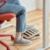 Front. Branch Furniture - Adjustable Footrest – Ergonomic Comfort & Support for Healthier Posture at Any Desk - Woodgrain.
