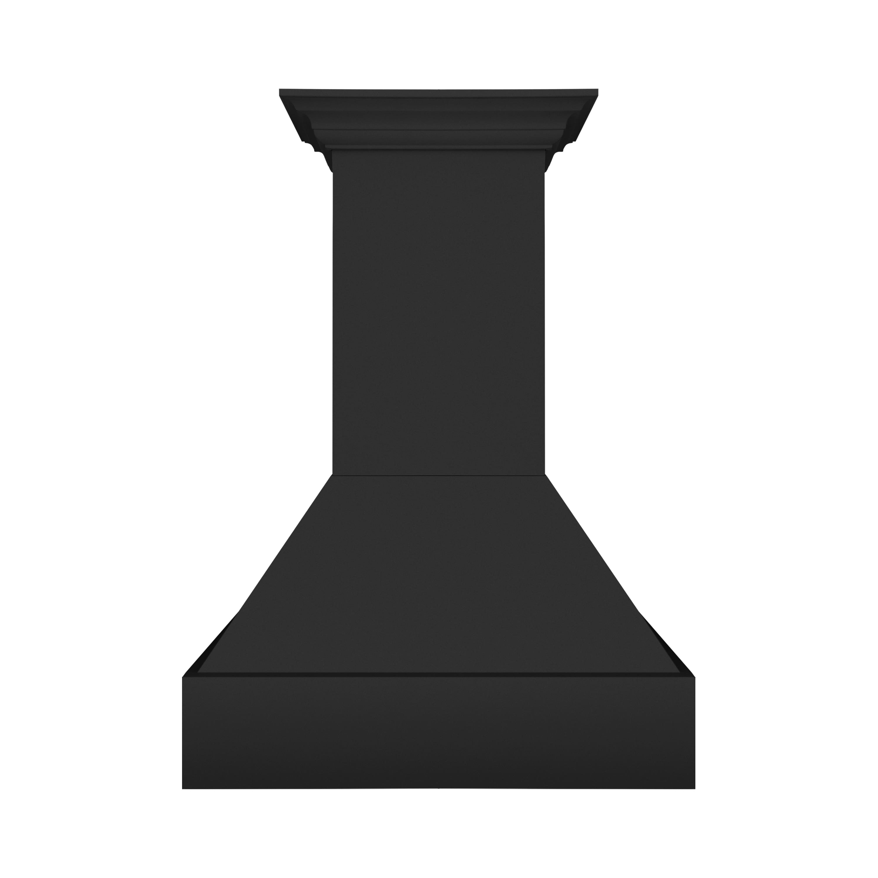 ZLINE - 30 inches - Externally Vented - Wall Range Hood - Rustic Black Finish - Front_Zoom