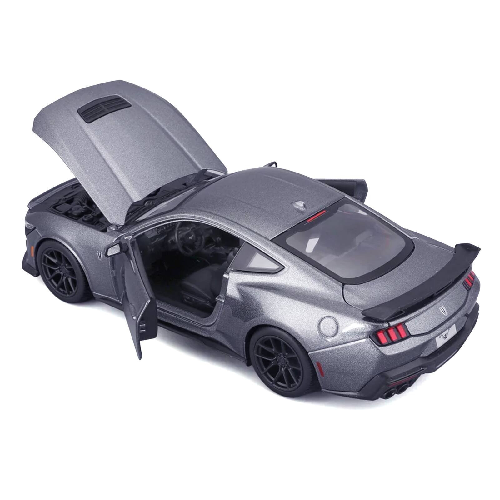 Alt View 1. Maisto - 2024 Ford Mustang Dark Horse Dark Gray Metallic "Special Edition" Series 1/24 Diecast Model Car by Maisto.