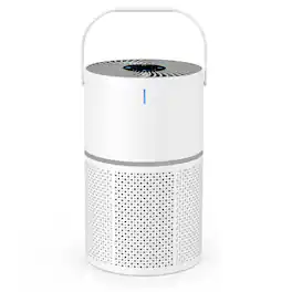 SKYON - Air Purifier for Home Bedroom Dorm Room,3-in-1 Filter with HEPA Sleep Mode for Allergens, Pollutants, Smoke, Dust - White