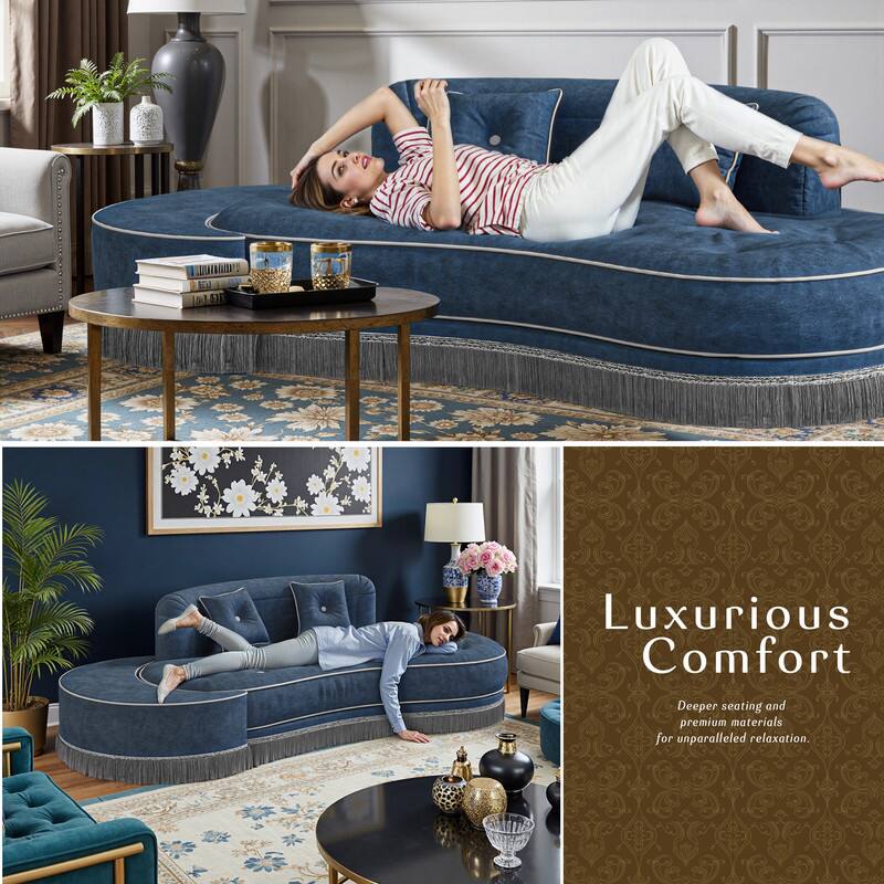 Luxurious Comfort  
Deeper seating and premium materials for unparalleled relaxation.