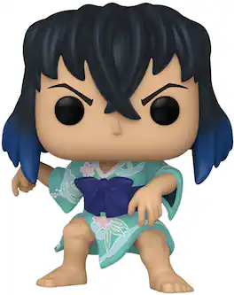 Funko - POP! ANIME: Demon Slayer - Inosuke (Kimono) - COLLECTIBLES - Multicolor