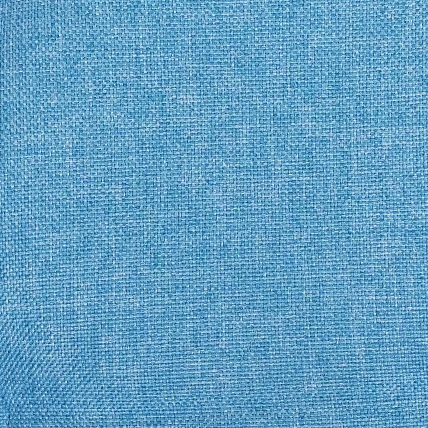 Alt View 1. Sweet Home Collection - Solid Color U Shaped Memory Foam 17" x 16" Chair Cushions, 6-Pack - Turquoise.