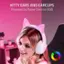 KITTY EARS AND EARCUPS Powered by Razer Chroma RGB.