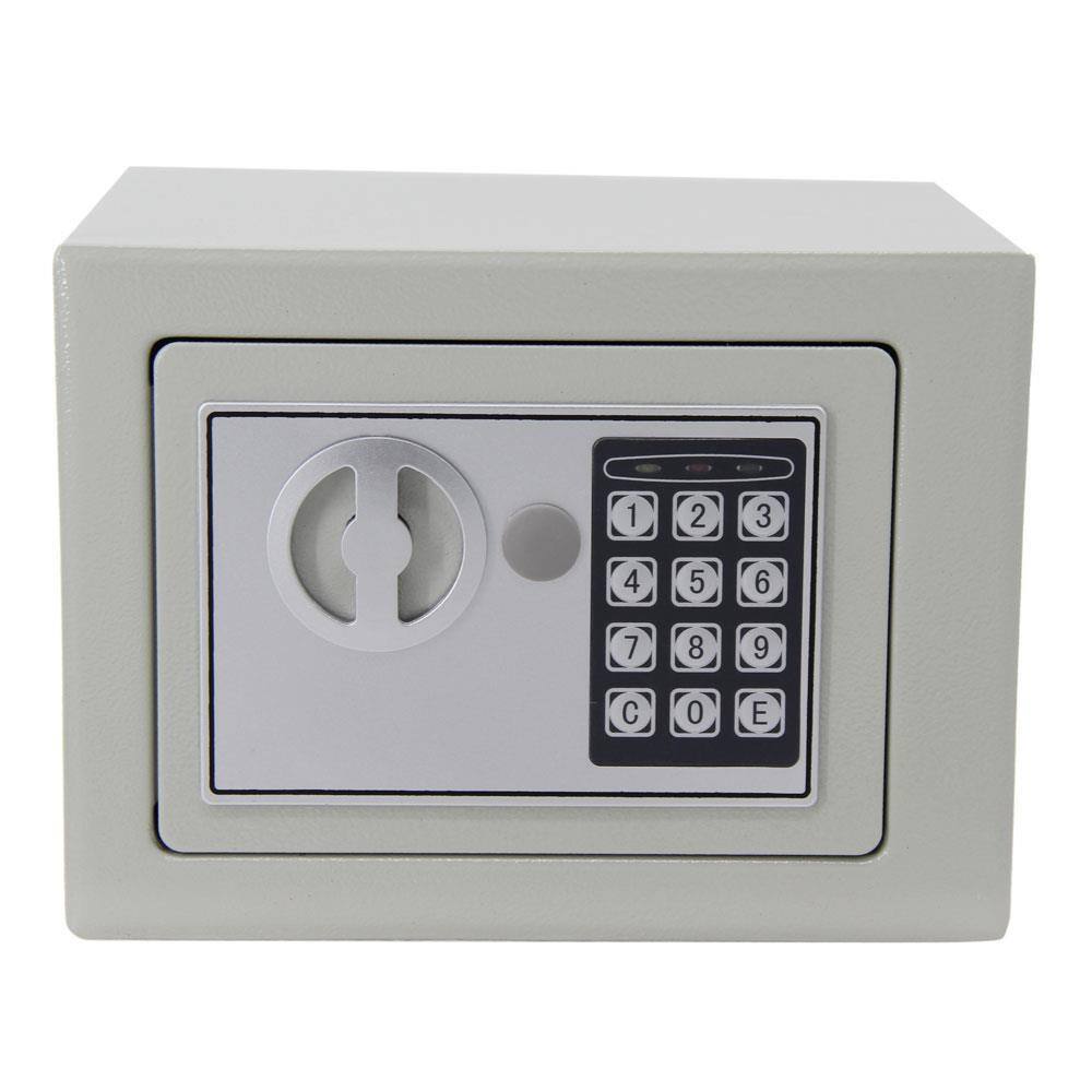 Alt View 3. Winado - 9" Electronic Digital Safe Box Keypad Lock Home Security Office Hotel Safety - White.