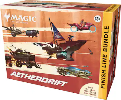 Wizards of The Coast Magic: The Gathering Aetherdrift Finish Line Bundle D41350000 - Best Buy Wizards of The Coast Magic: The Gathering Aetherdrift Finish Line Bundle D41350000 - Best Buy
