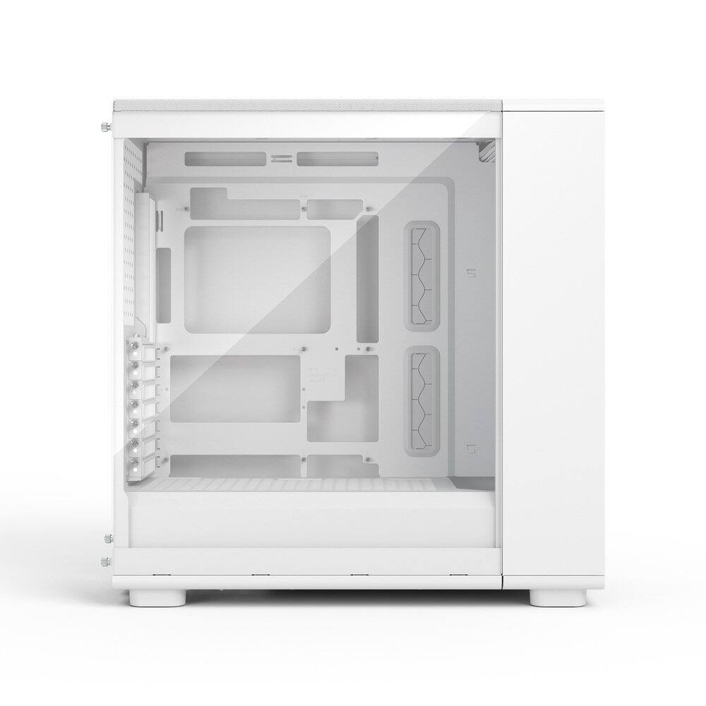 Alt View 1. Fractal Design - Fractal Design Epoch XL White RGB - Tempered Glass, Mesh Front, 3 RGB Fans, Spacious ATX/mATX/ITX Case - White.