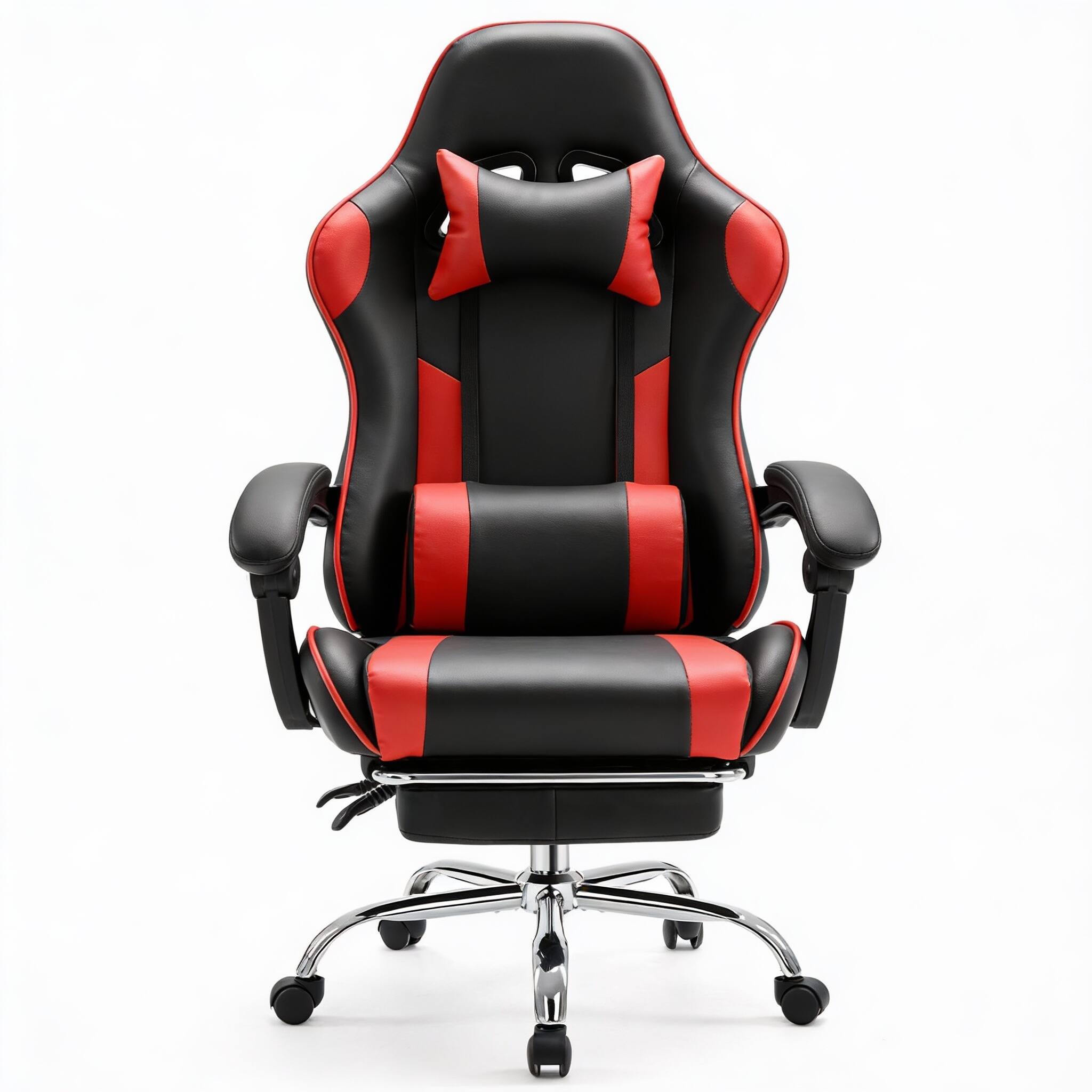 Red high back 26.8"D x 25.4"W x 52.4"H