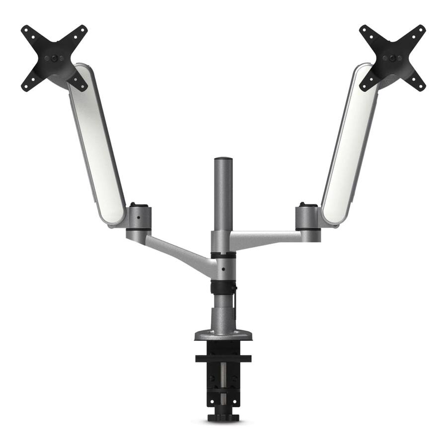 360 Monitor Hand Rotation KanTek Multi Directional Dual Monitor Arm, For 30