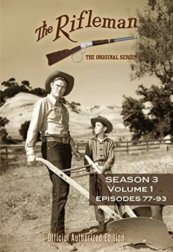 Front. The Rifleman: Season 3 Volume 1 (Episodes 77 - 93)   - DVD.