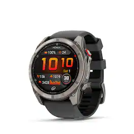 Garmin - fēnix 8 Pro AMOLED Sapphire GPS Smartwatch 51mm Fiber-reinforced polymer - Titanium - (2025)