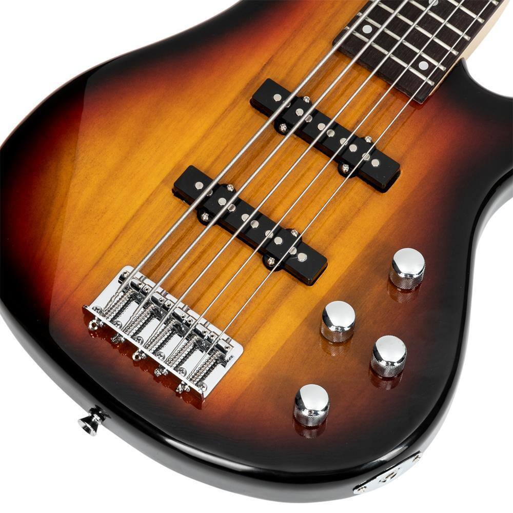 Alt View 1. Winado - Electric Bass Guitar 5 String Bass Guitar Maple Neck, Rosewood Fretboard, Basswood Body.