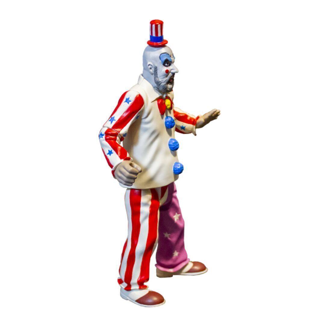 Left. Trick or Treat Studios - House of 1000 Corpses Captain Spaulding 5-Inch Scale Action Figure - Red.
