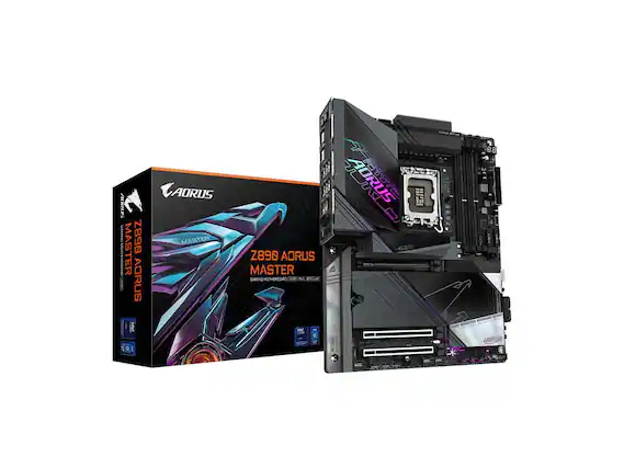 Z898 AORUS MASTER
GAMING MOTHERBOARD
Z898 AORUS MASTER