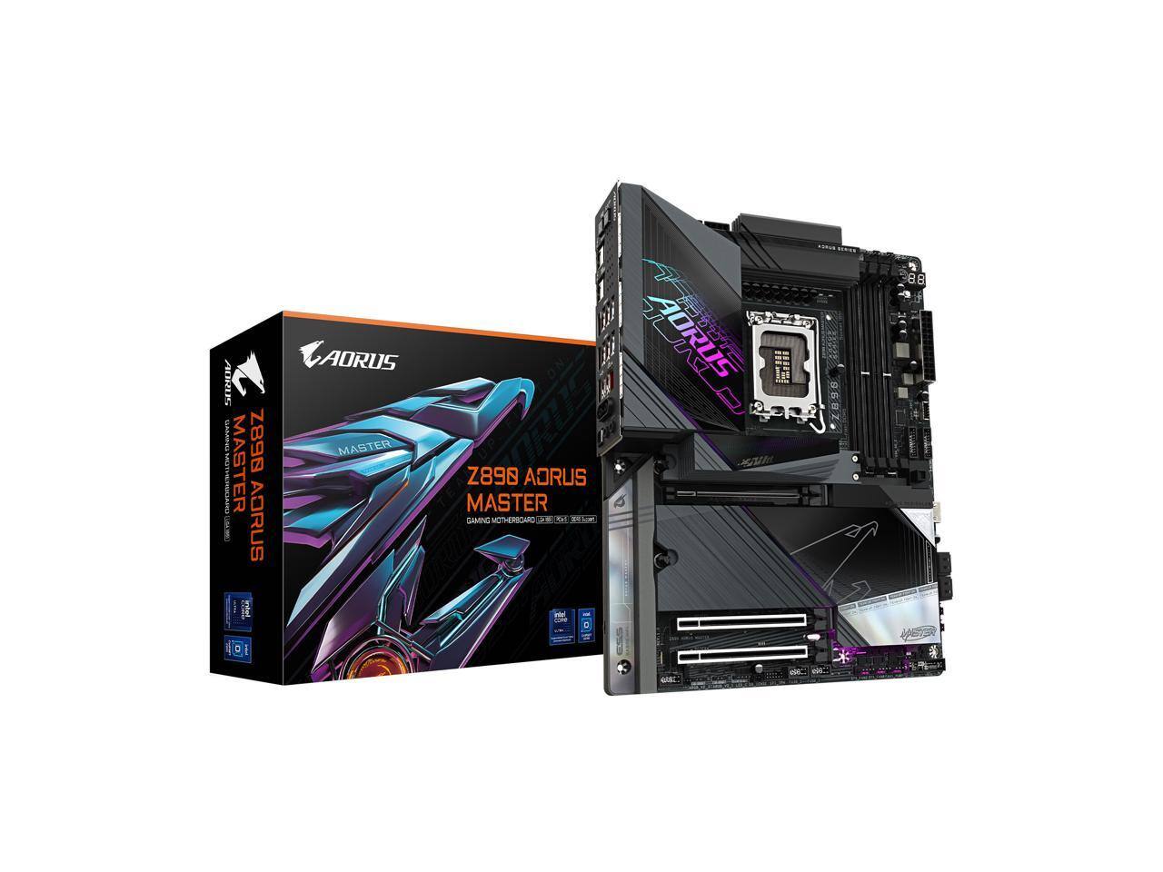 GIGABYTE - Ultra Durable Z890 AORUS MASTER Gaming Desktop Motherboard