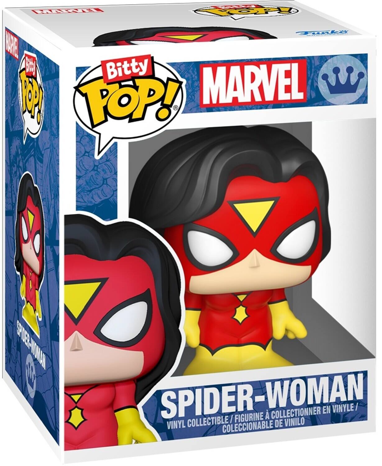 Bitty POP! MARVEL SPIDER-WOMAN / FIGURINE COLLECTIBLE / VINYL COLLECTIBLE / COLECCIONABLE DE VINILO