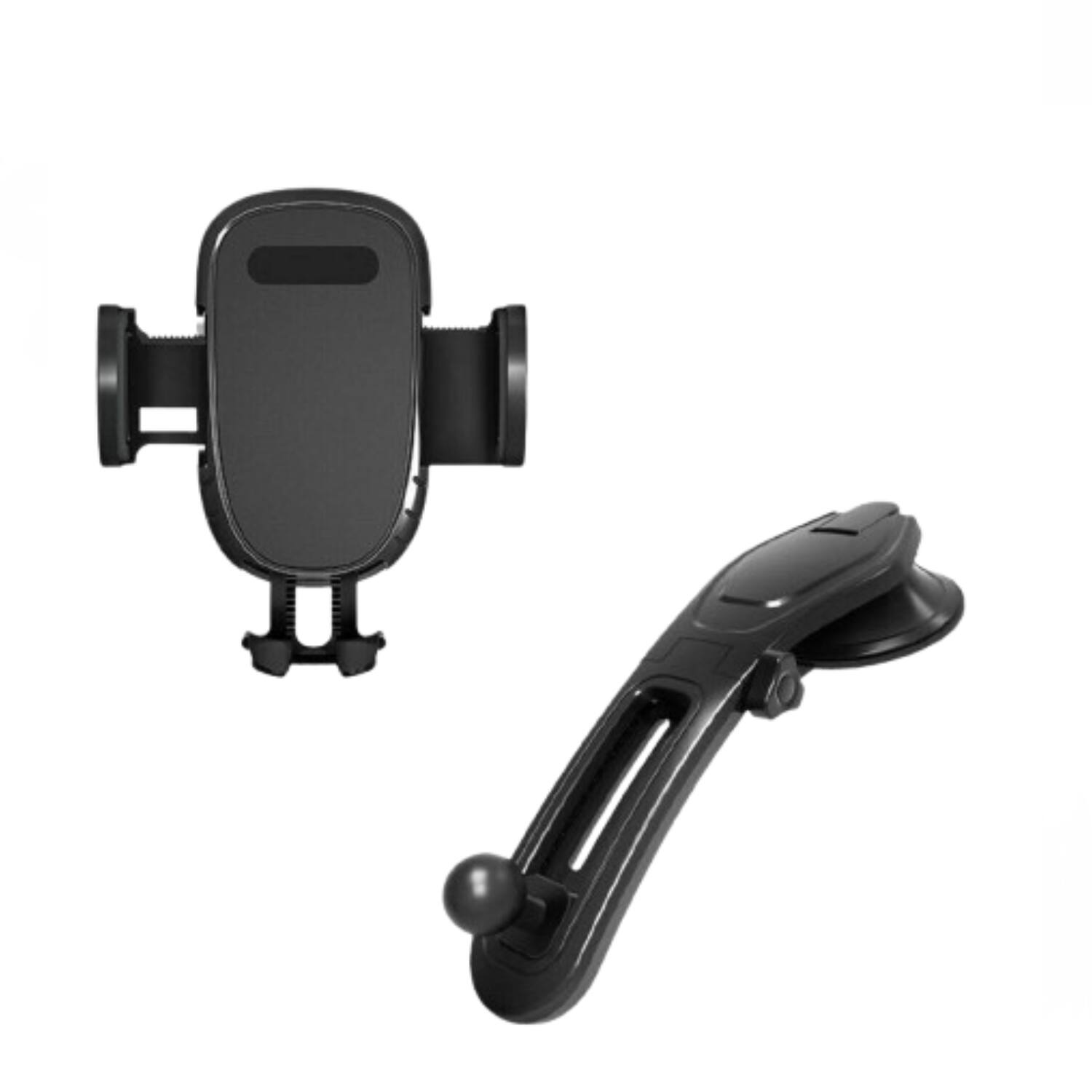 Back. Stock Preferred - 360° Universal Car Phone Mount Holder Clamp type - Black.