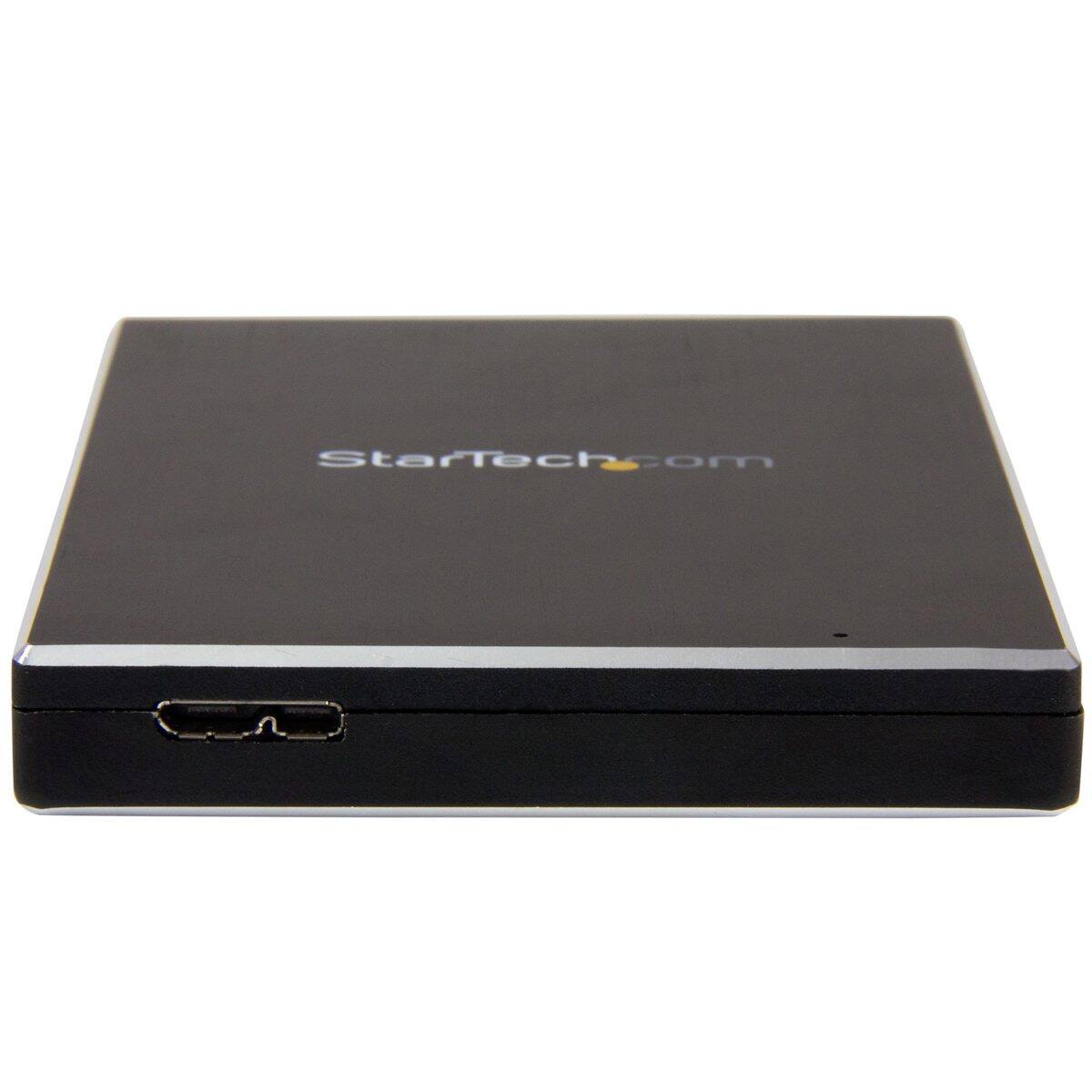 Alt View 3. StarTech.com - StarTech S251BMU313 2.5" USB 3.1 External HDD Enclosure - UASP, Aluminum, SSD/HDD.