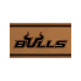 Evergreen Enterprises - South Florida Bulls 28" x 16" Primary Logo Outdoor Coir Entryway Mat - Multicolor