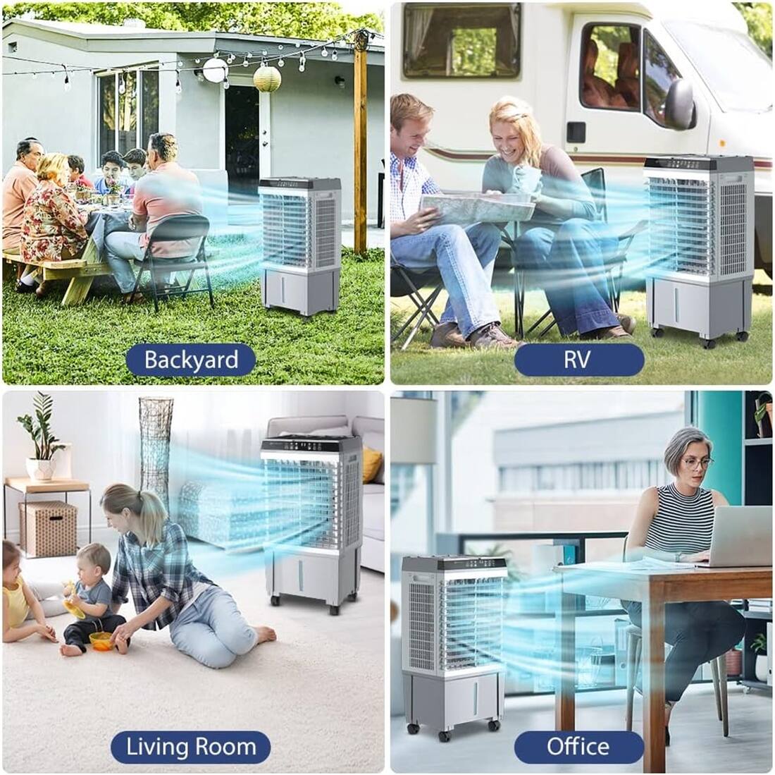 Backyard  
RV  
Living Room  
Office
