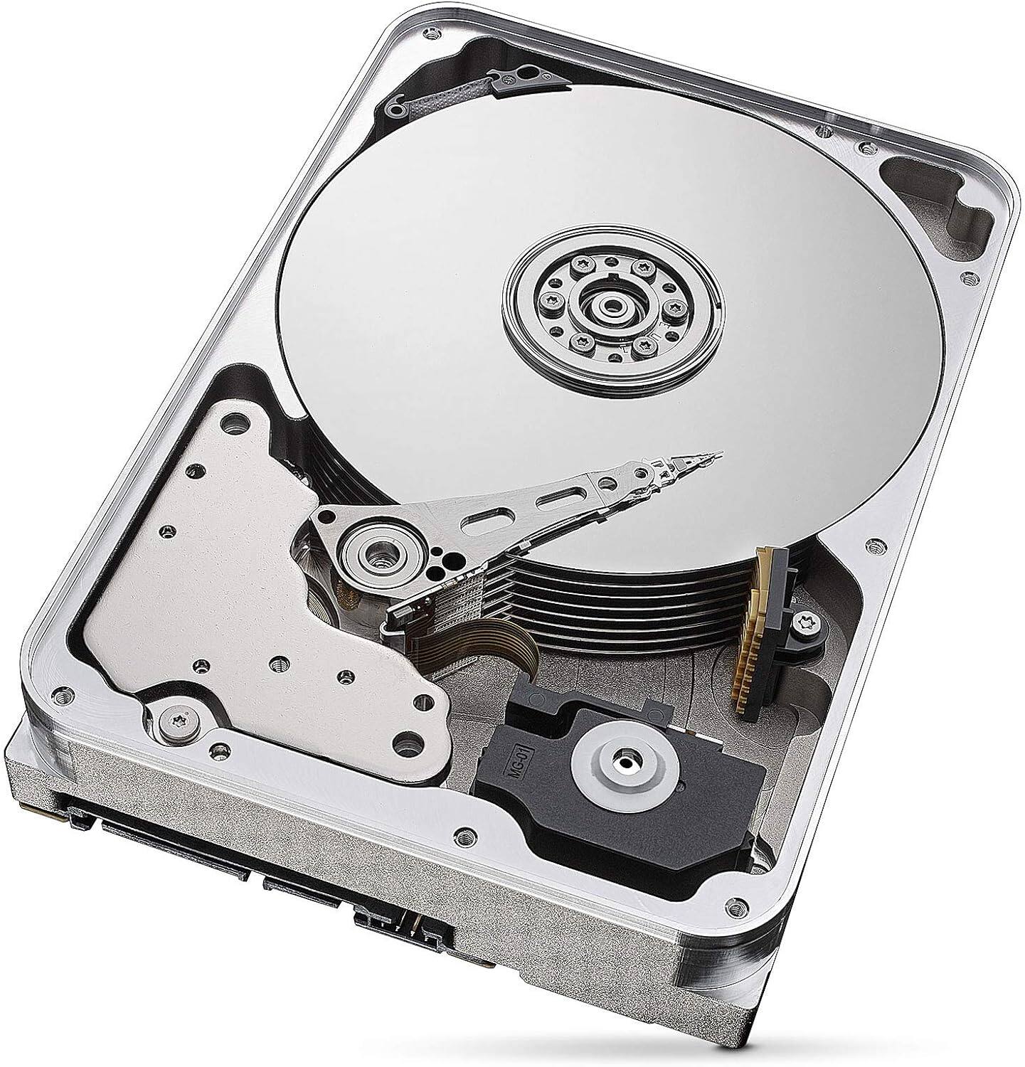 Left. Seagate - Seagate 14TB SkyHawk AI 7200RPM SATA 6.Gb 3.5"..