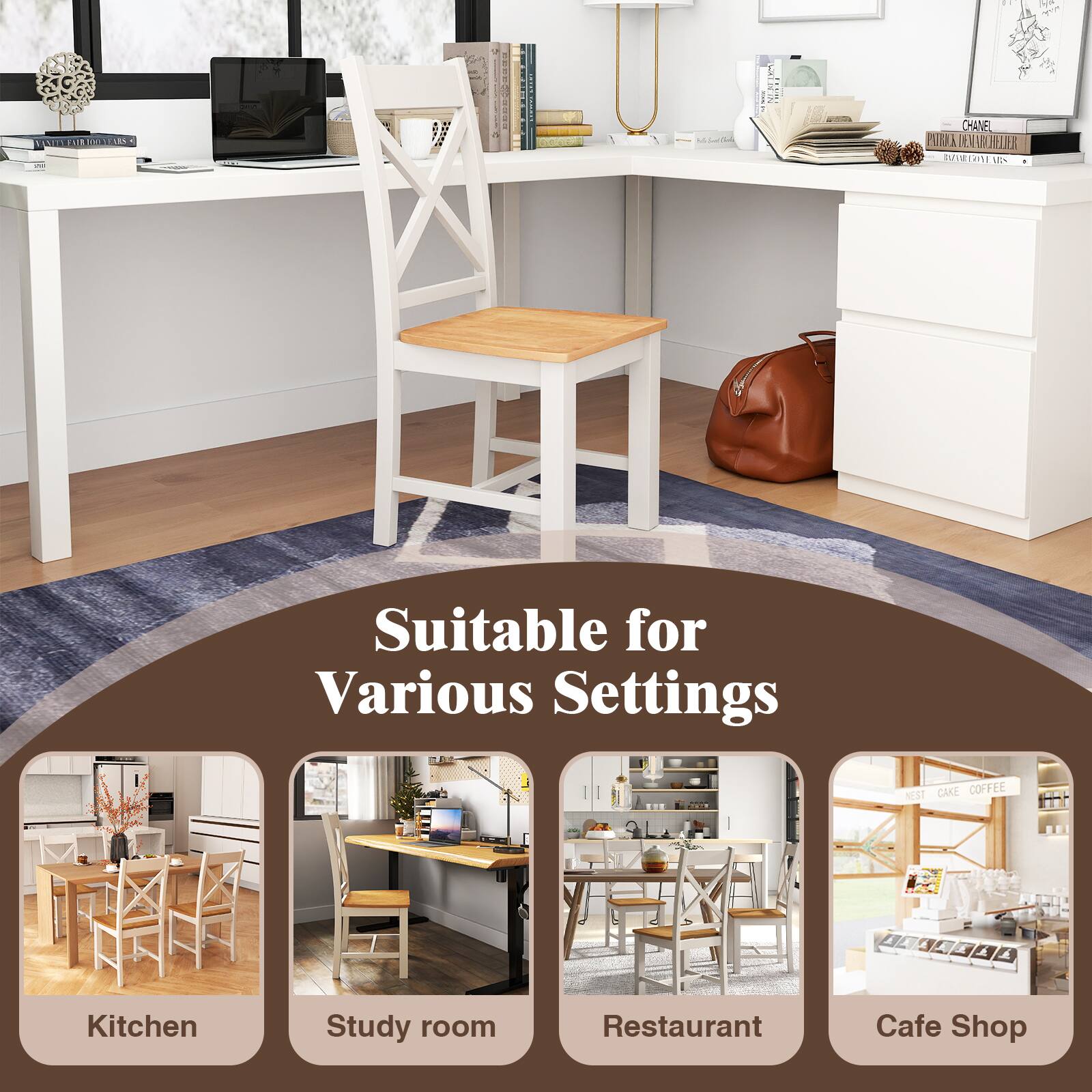 Suitable for Various Settings

Kitchen  
Study room  
Restaurant  
Cafe Shop