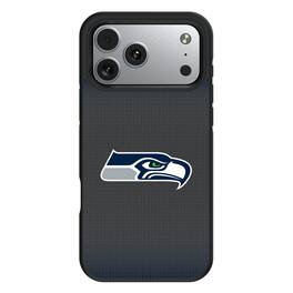 Keyscaper - NFL - Seattle Seahawks Bump Case with 8.2ft Drop Protection - 16 Pro - Black