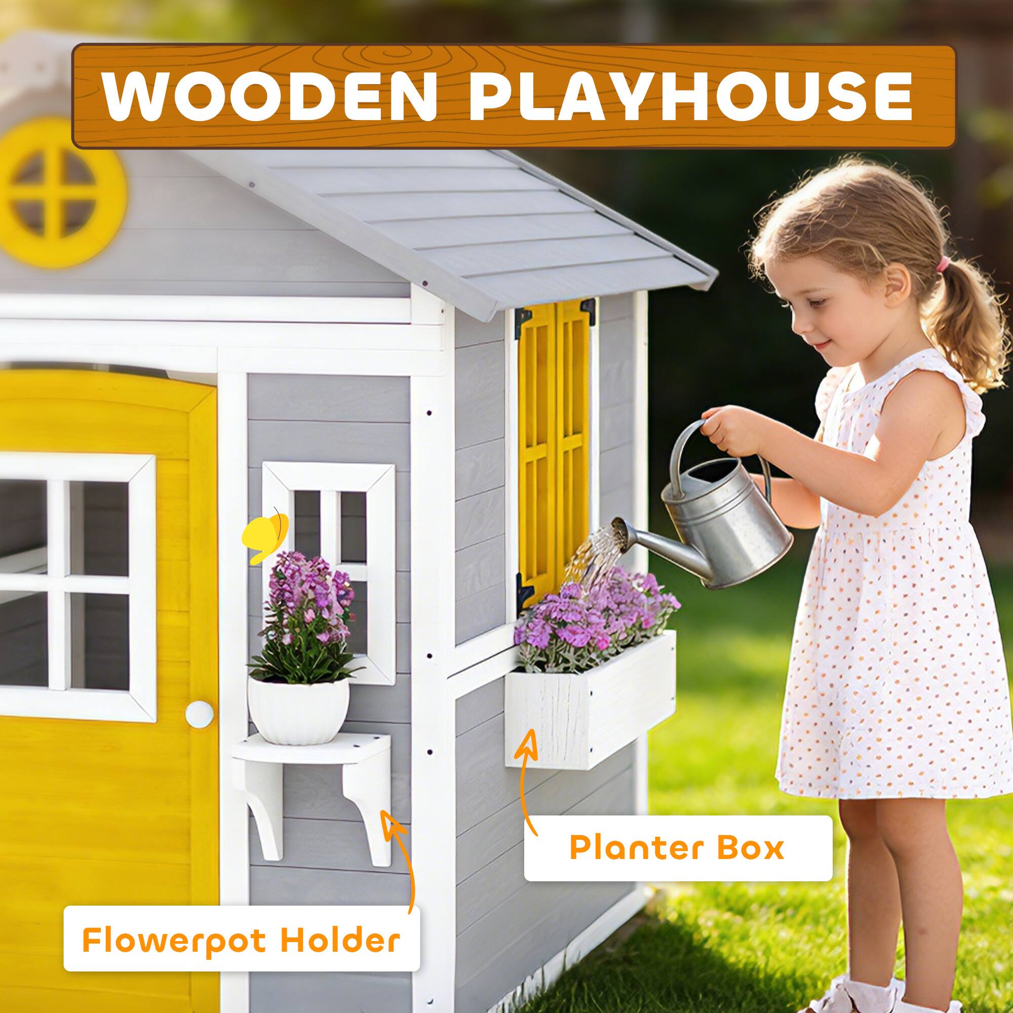 WOODEN PLAYHOUSE

Planter Box

Flowerpot Holder