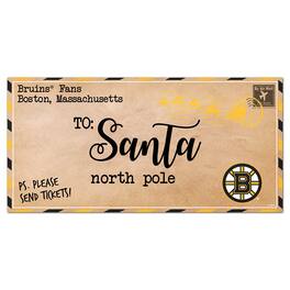Fan Creations - 6'' x 12'' Letter to Santa Sign - Multicolor
