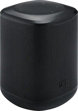 JBL - Compact Wi-Fi home speaker for easy whole-home listening - Black