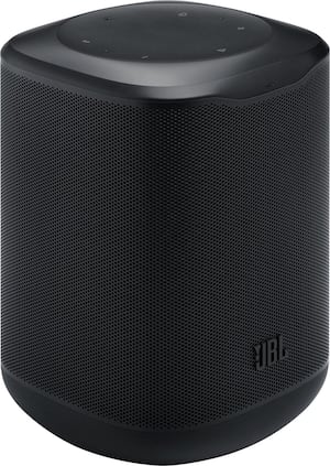 JBL - Cove M1 Compact Wi-Fi home speaker for easy whole-home listening - 2026 - Black