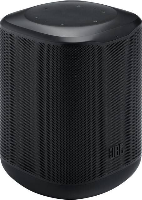 JBL - Cove M1 Compact Bookshelf Wi-Fi and Bluetooth Wireless home speaker for easy whole-home listening - 2026 - Black