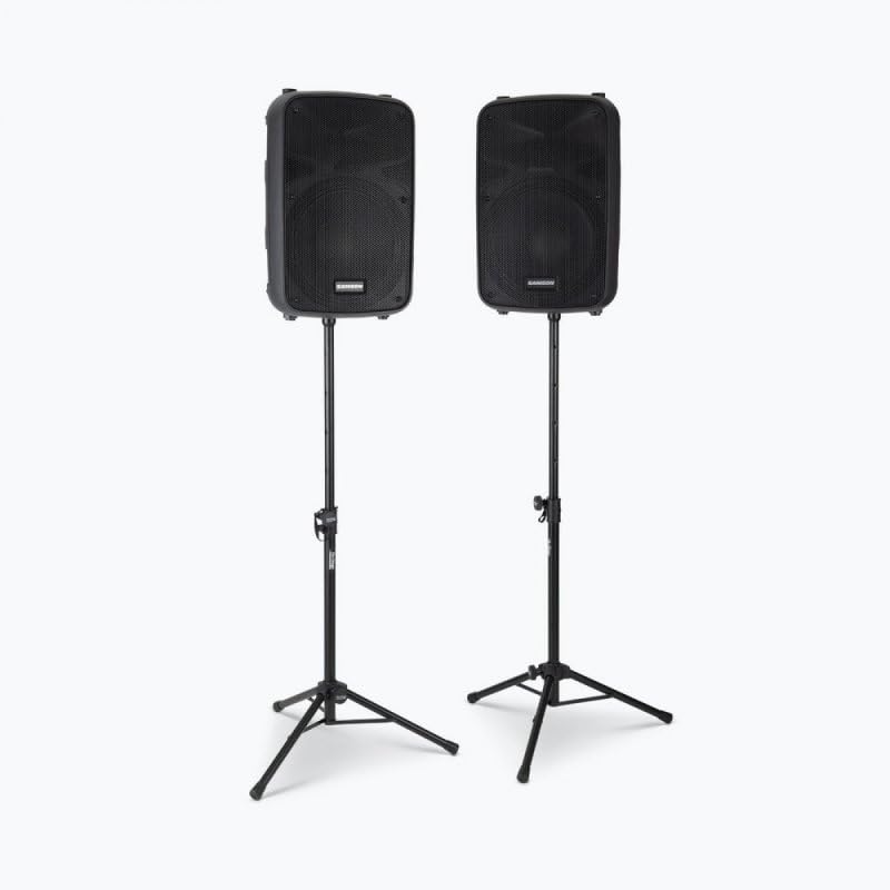 Angle. On Stage Stands - On-Stage Speaker Stand, Aluminum (SSP7000) - Black.