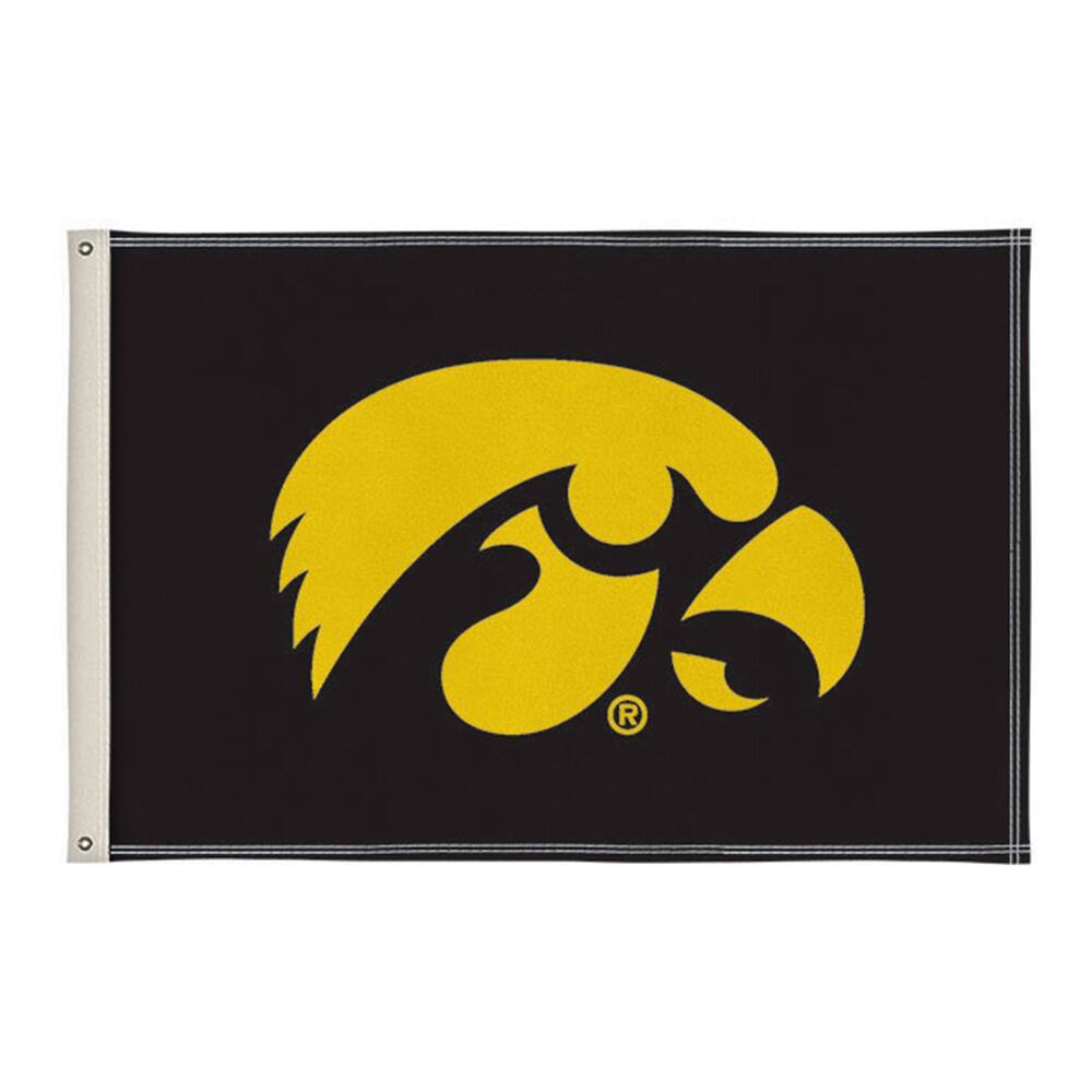 Front. Victory Corps - Iowa Hawkeyes Team 2' x 3' Flag - Multicolor.