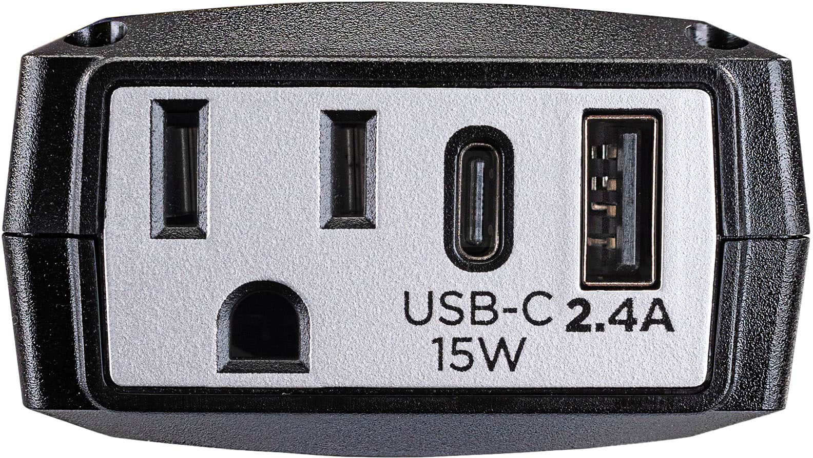 The text on the image reads "USB-C 2.4A 15W."