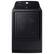 Front. Samsung - 7.4 Cu. Ft. Gas Dryer with Sensor Dry - Brushed Black.