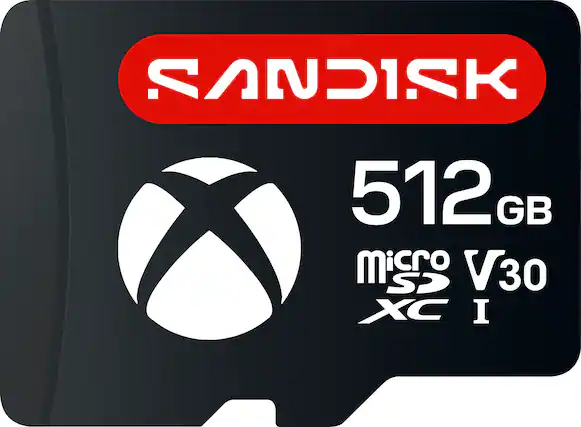 SANDISK
512 GB
Micro SDXC I
V30
