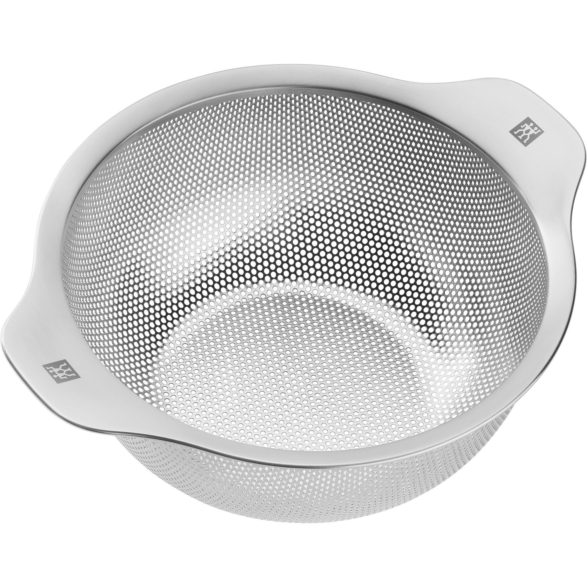 Alt View 1. ZWILLING - Zwilling 6.2-inch 18/10 Stainless Steel Strainer - Stainless Steel.
