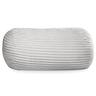 Jaxx - Grand Lounger 7 Foot Bean Bag Sofa - Grey Mondo Fur - Faux Fur Grey