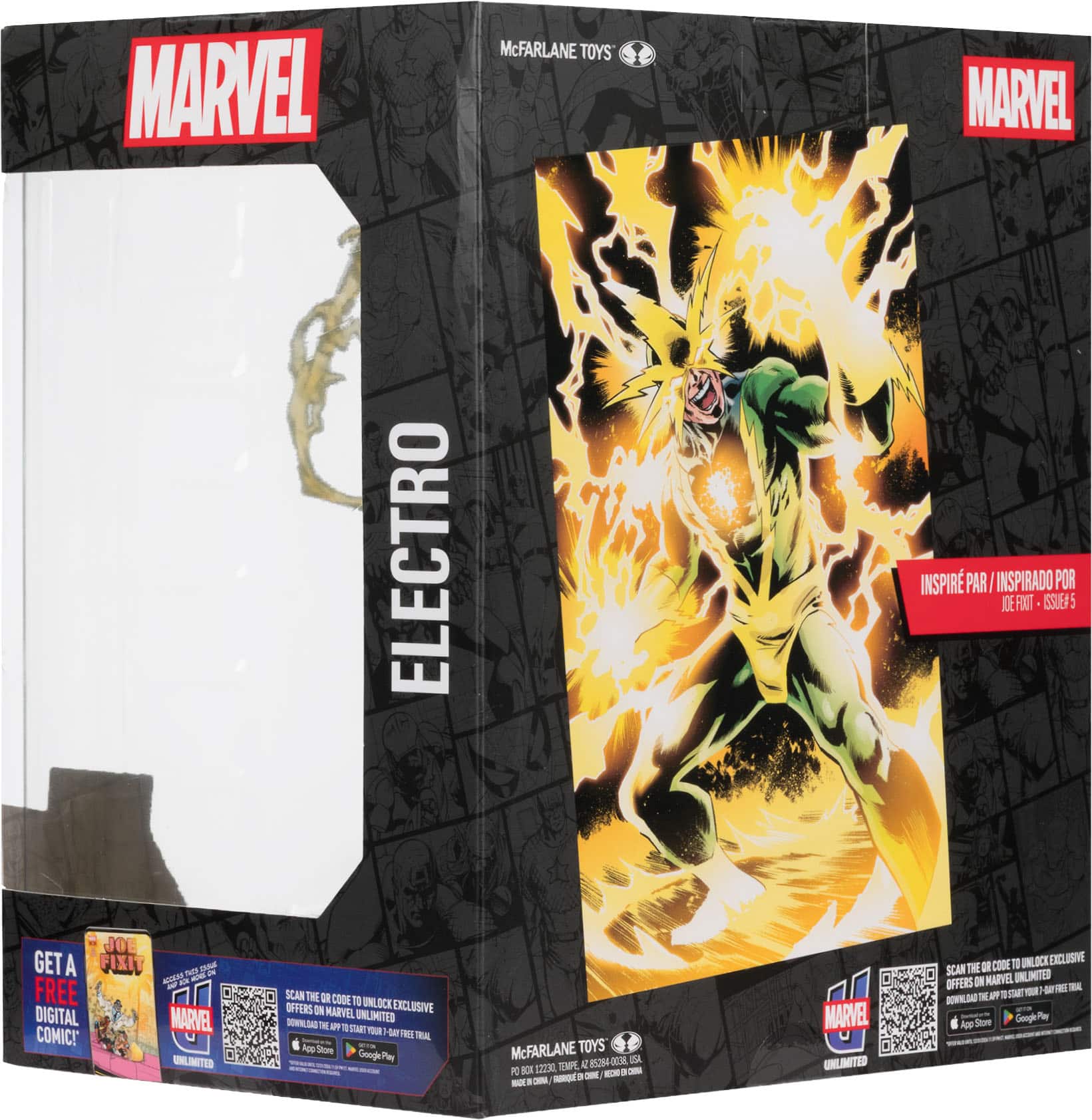 McFarlane Toys Marvel Electro 1:10th Scale Collectible (Joe Fixit
