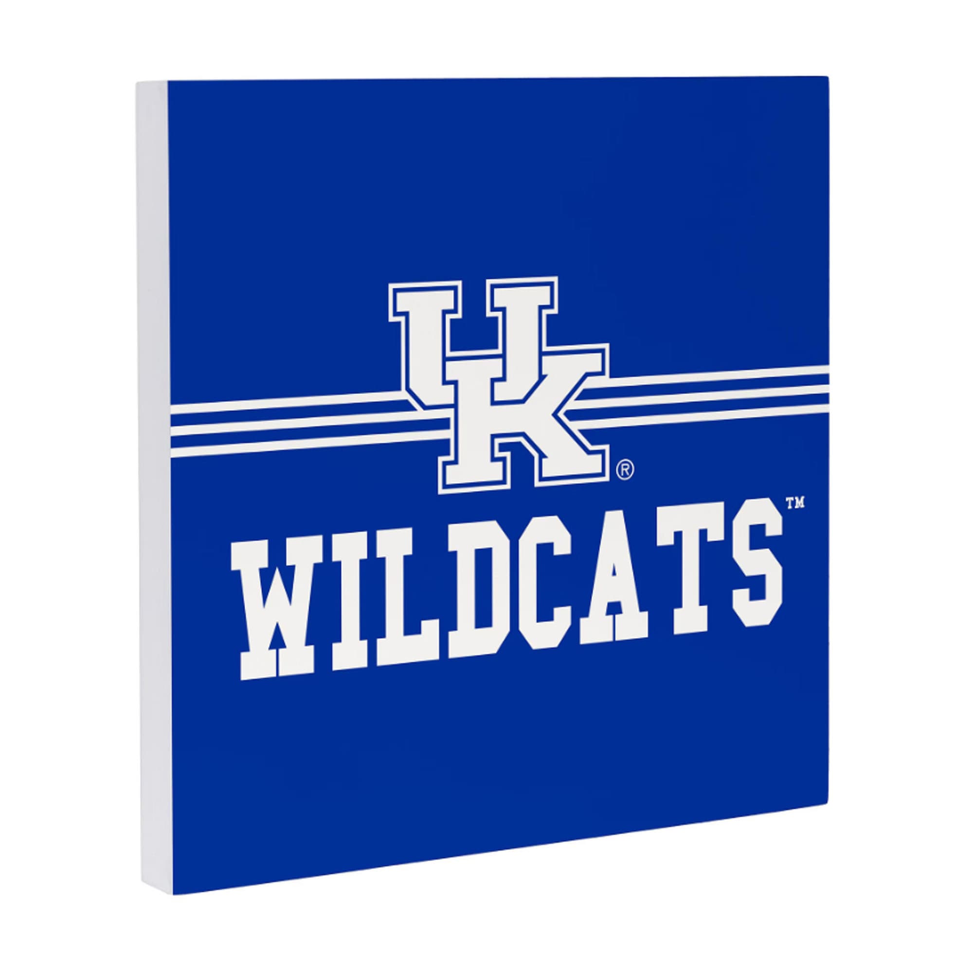 Kentucky Wildcats 12" x 12" Wood Wall Sign